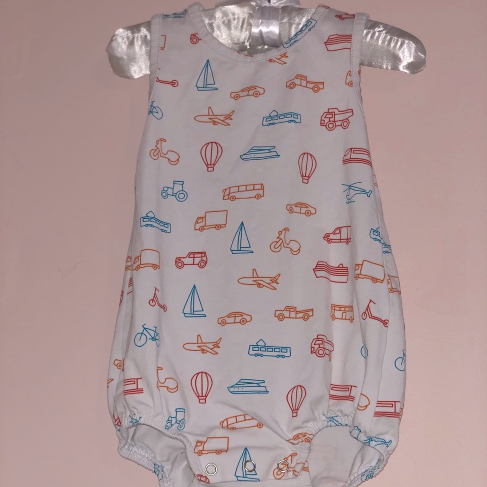 9M Stitchy Fish Bodysuit Sleeveless